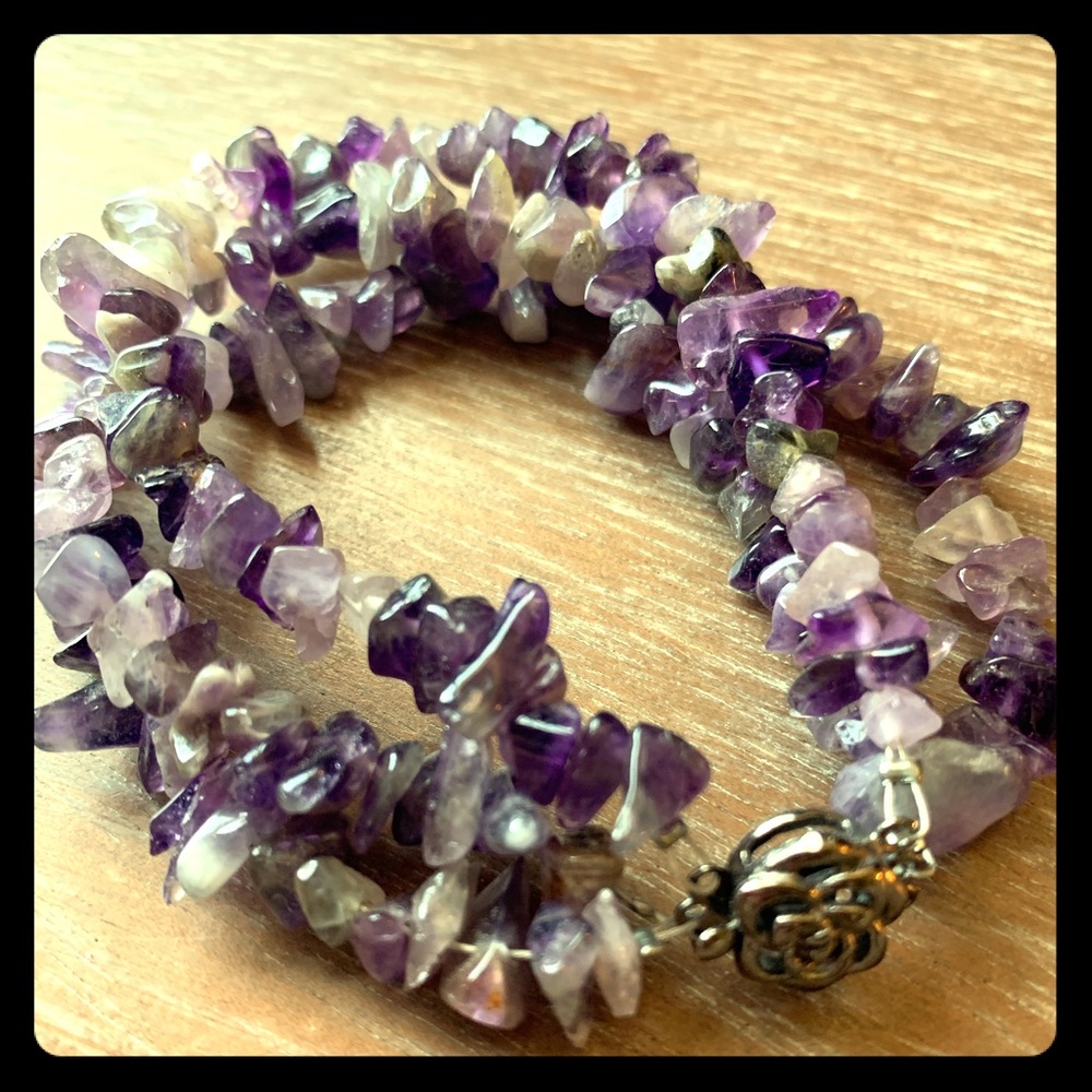 Amethyst healing bracelet